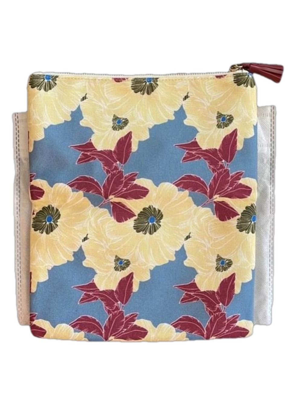 Rachel Pally Floral Canvas Reversible Fold Over Clutch Handbag